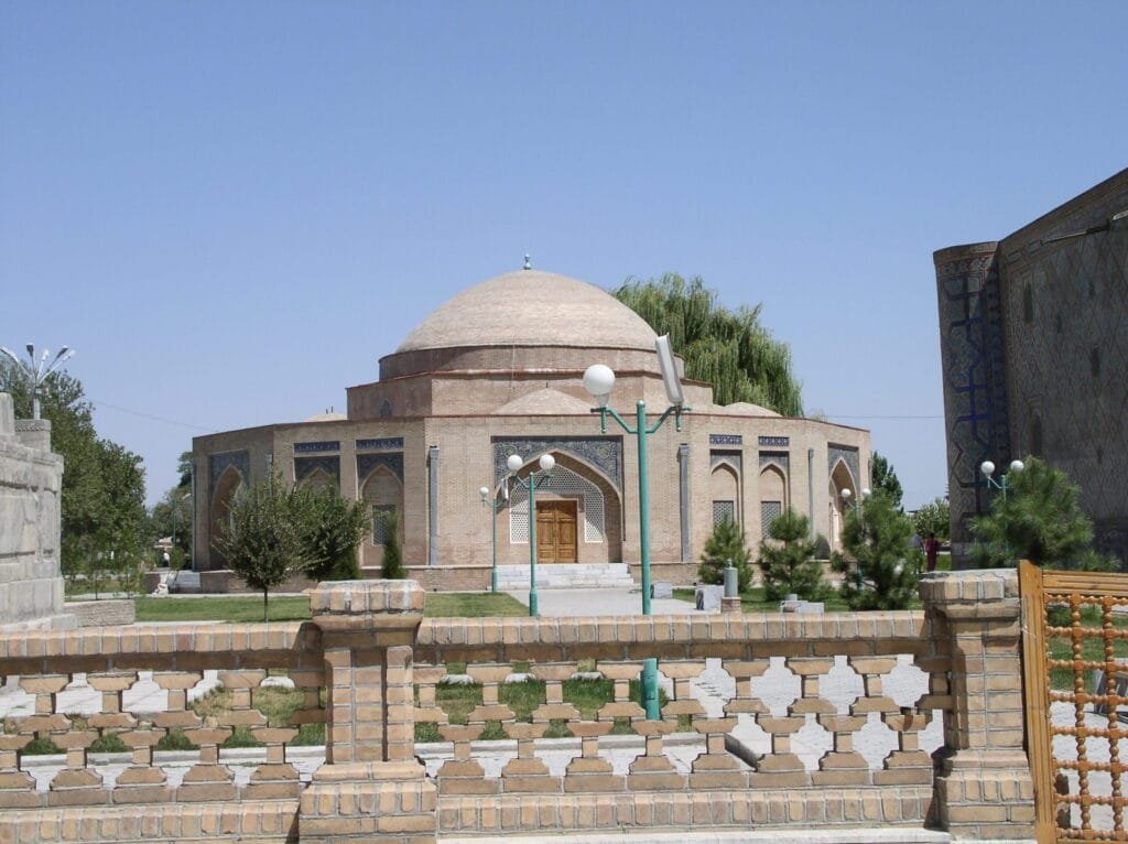 The Chorsu Trading Dome, built in 1785.