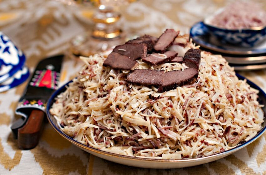 Naryn Recipe: Traditional Uzbek Cold Noodle Dish